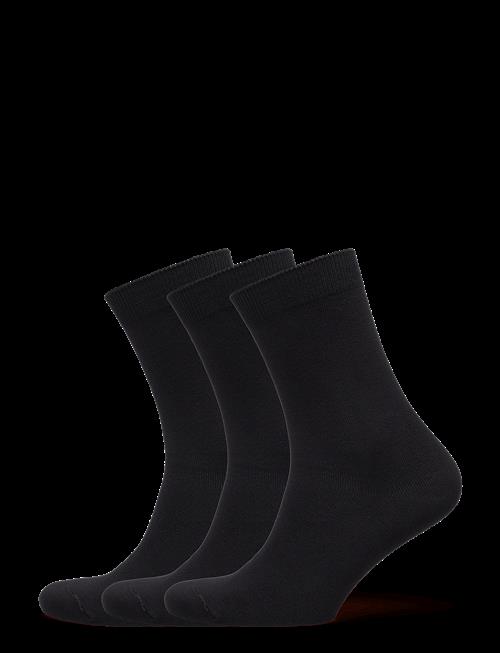 Movesgood | Socks Bamboo 3-Pack 37-42 Black | 37-41