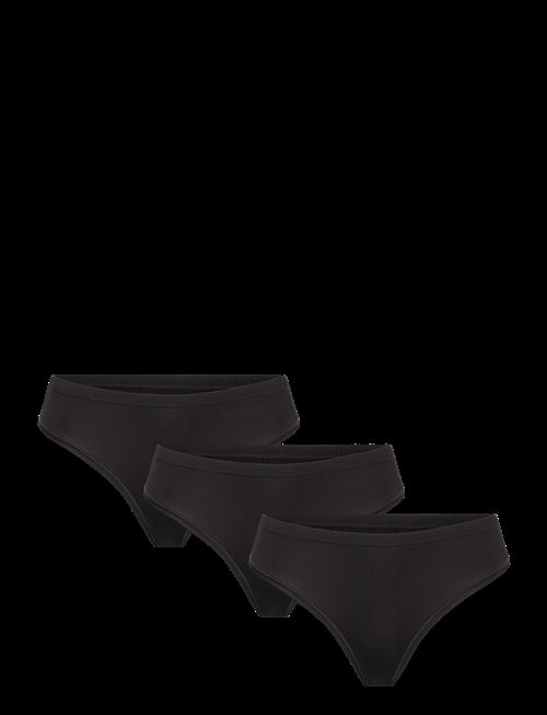 Movesgood | Bamboo Uw Thong Black M | L/XL