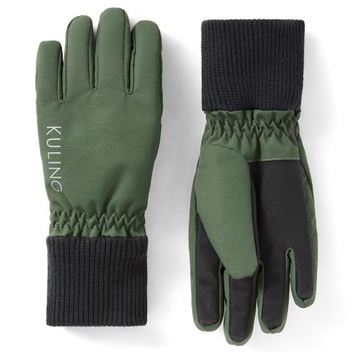 Kuling Luleå Vinterhandsker Forest Green  Forest Green-4-6 Y  Grøn  4-6 år  unisex