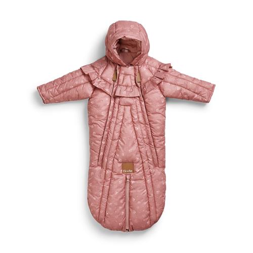 Elodie 2-i-1 Babyoveralls / Fodpose Pink Petit River Rose  Pink Petit River Rose 0-6 Months  Lyserød  0-6 måneder 0-12 Months unisex