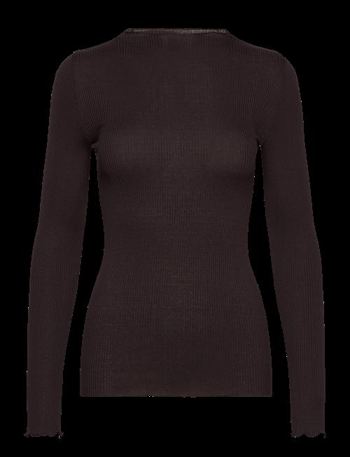 Rosemunde | Rwpearl Silk Ls T-Shirt | S