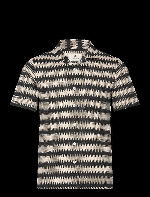 Anerkjendt | Akkurt Struc Stripe S/S Shirt | L