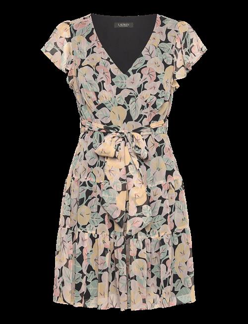 Lauren Ralph Lauren | Floral Belted Georgette Tiered Dress | 42