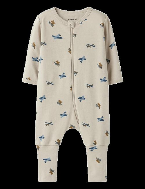 name it | Nbmnightsuit Zip Ff Airplane Noos | 50