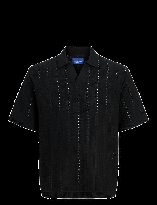 Jack & Jones | Jorparos Knit Easter Ss Crochet Polo Jnr | 176