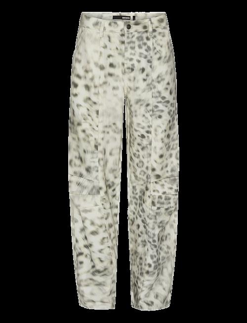 ROTATE | Printed Denim Cargo Pants | 36