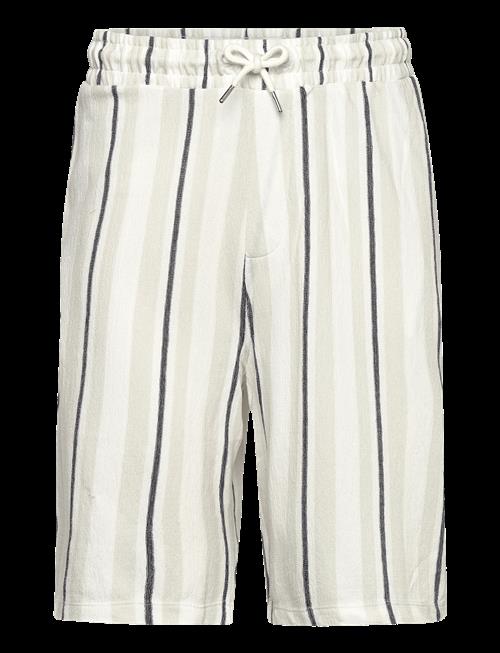 Lindbergh | Striped Terry Shorts With Elastic W | L