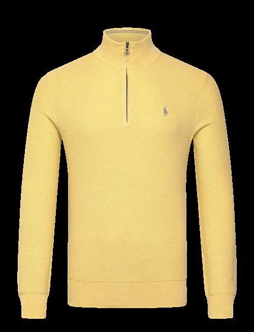 Polo Ralph Lauren | Mesh-Knit Cotton Quarter-Zip Sweater | L