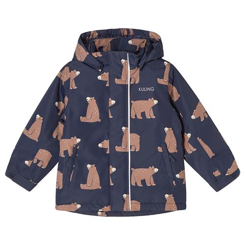 Kuling Sarek Vinterjakke Navy  Navy-134 cm  Marineblå  134 cm  Drenge, Piger