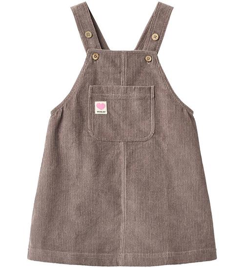 Wheat Kjoll - Fløjl - Caroline - Plum Truffle