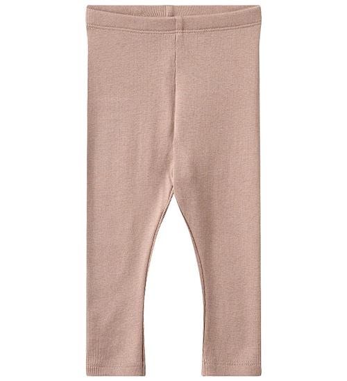 Wheat Leggings - Rib - Maddy - Dry Rose