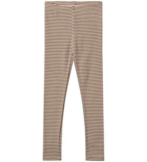 Wheat Leggings - Uld - Agi - Wood Stripe