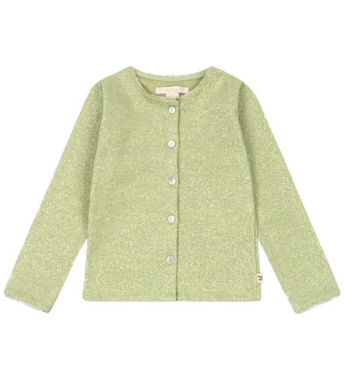 Konges Sløjd Cardigan - Roli - Leek Green m. Glitter