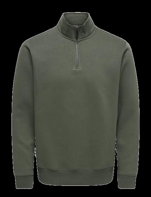 ONLY & SONS | Onsceres Half Zip Sweat Noos | XXL