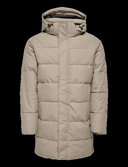ONLY & SONS | Onscarl Life Long Quilted Coat Otw Noos | M