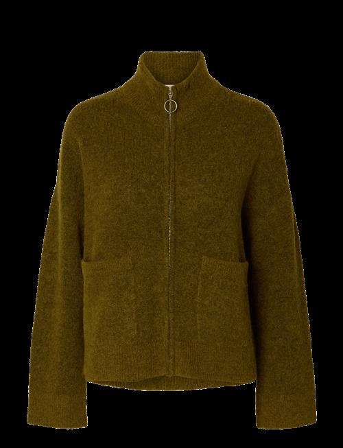 Selected | Slwsia Ras Ls Knit Zipper Cardigan Noos | M