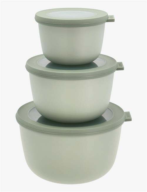 Mepal | Bowl Set Cirqula High 3 Pcs Nordic Sage | ONE SIZE