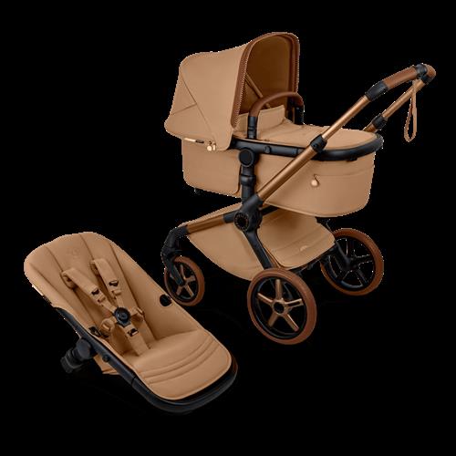 Bugaboo Bugaboo Bugaboo X Stella McCartney Fox 5 Renew Complete Vugge Og Klapvogn Med Sæde Tobacco Brown  Tobacco Brown One Size  Brun  One Size  Dren