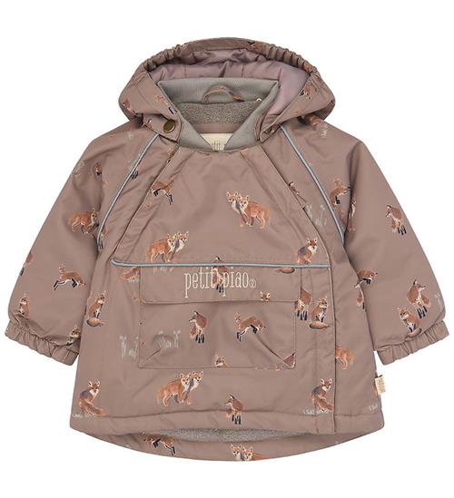 Petit Piao Vinterjakke - PPDard - Fossil Fox AOP