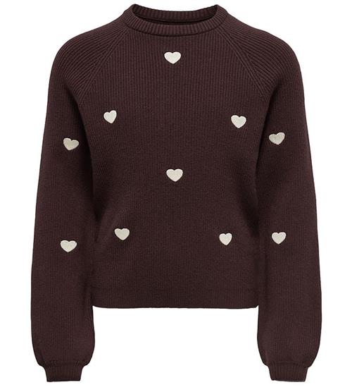 Kids Only Sweatshirt - KogDana - Chocolate Torte/EMB Tofu/Hearts