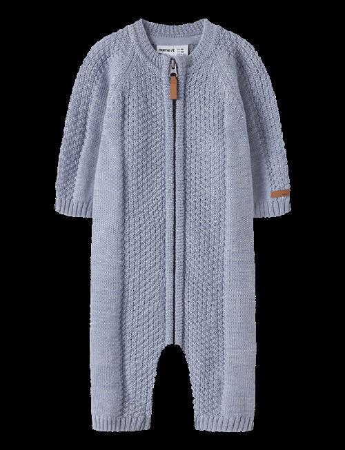 name it | Nbmwrilla Wool Ls Knit Suit | 80