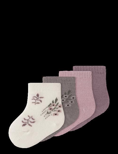 name it | Nbfwak Wo/Bl 4P Sock | 74-80