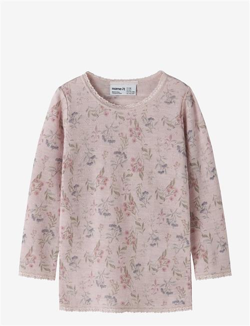 name it | Nmfwang Wool Needle Ls Top Noos | 92
