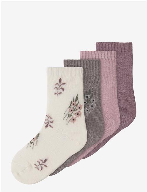 name it | Nmfwak Wo/Bl 4P Sock | 19-21