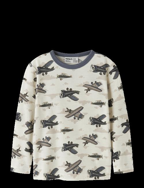 name it | Nmmwillitus Wool Ls Top | 110