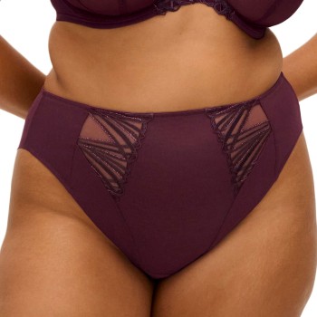 Elomi Trusser Reja Brief Vinrød  polyamid Large Dame