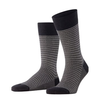Falke Strømper Family Special Edition Men Sock Sort bomuld Str 39/42 Dame