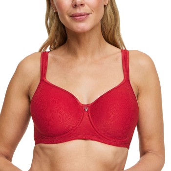Swegmark BH Agnes Shape Padded Cup Wire Bra Rød polyamid B 75 Dame