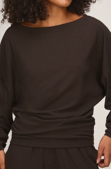 Hunkemöller Top Premium Batwing Brun