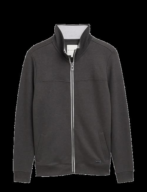 Tom Tailor | Sweat Jacket With Cutline | L