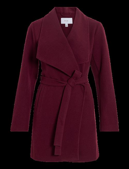 Vila | Vicooley Collar Belt Coat - Noos | 38