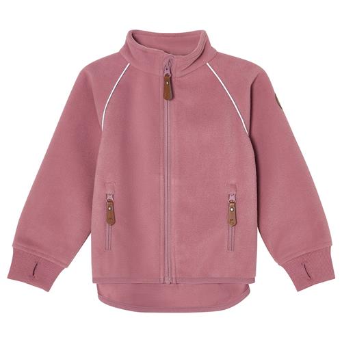 Kuling Livigno Vindfleece-jakke Dark Rose  Dark Rose 98 cm  Lyserød  98 cm  Piger