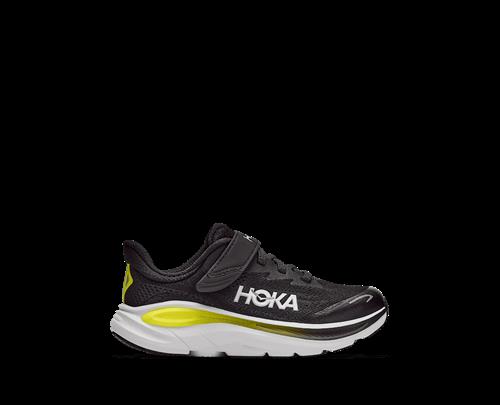 Hoka K Clifton 10 Little Kids Black  Cosmic Grey Black  Cosmic Grey 28 2/3 EU  Sort  28 2/3 EU  Drenge, Piger