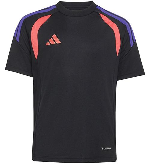 adidas Performance T-shirt - Tiro26L - Black/Purpir/Semtur