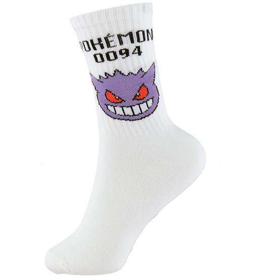 Name it Strømper - NkmSunny - Pokemon - Bright White/Gengar