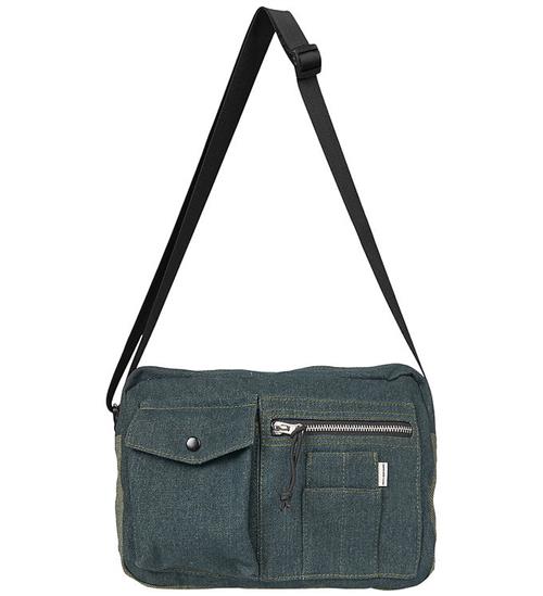 Mads Nørgaard Skuldertaske - Double D Cappa - Blue/Green Dye
