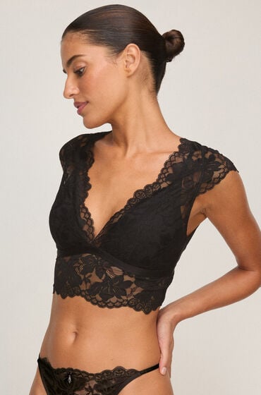 Hunkemöller Bralette Viktoria Sort