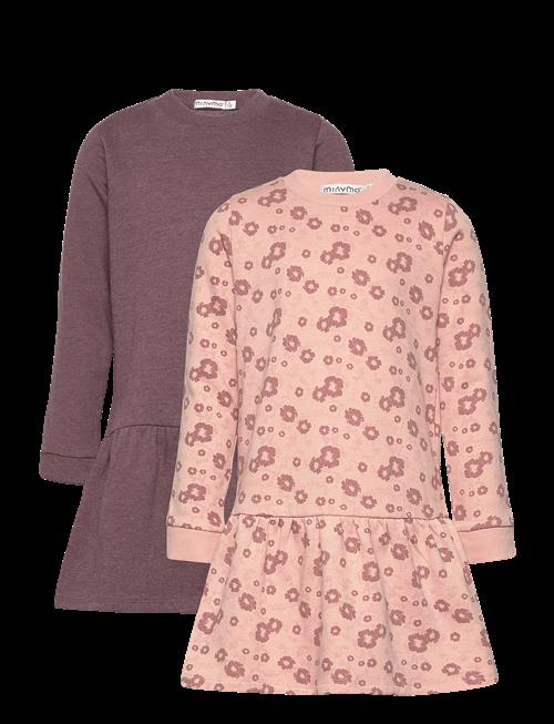 Minymo | Sweat Dress Ls (2-Pack) | 134
