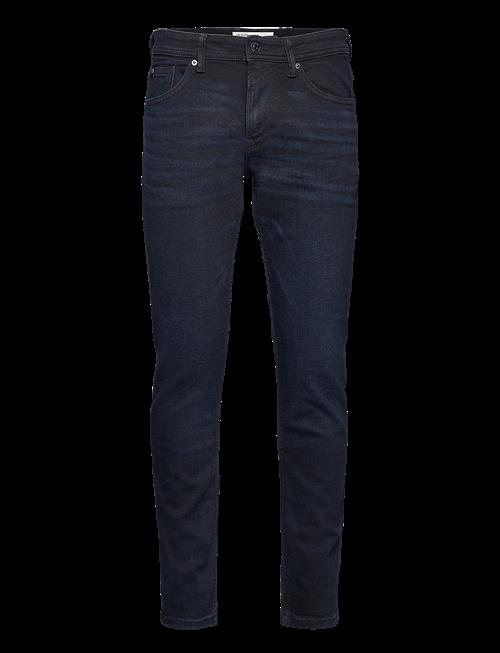 Tom Tailor | Slim Piers Blue Black Denim | 36 x 34