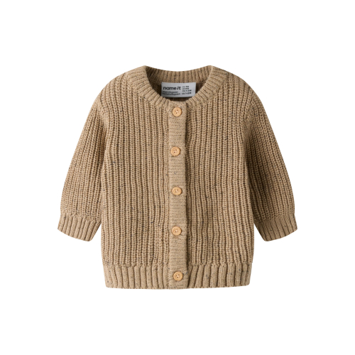 NAME IT Strik Cardigan Norman Sesame