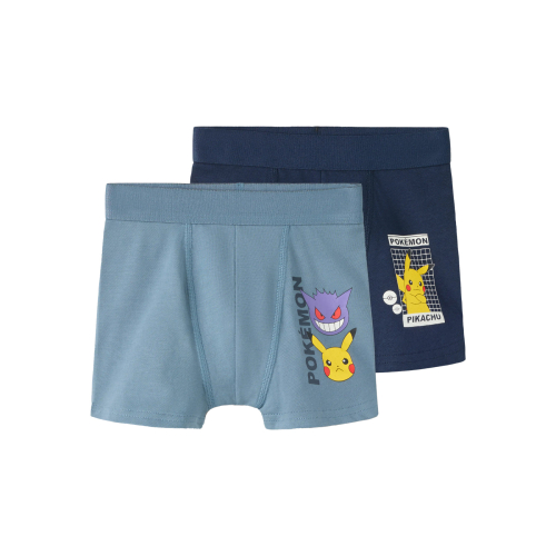 NAME IT 2-Pak Boxershorts Soeren Pokemon Navy Blazer