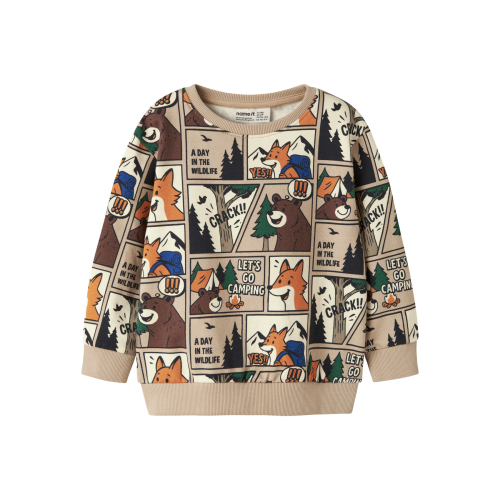 NAME IT Sweatshirt Oswaldy Sesame