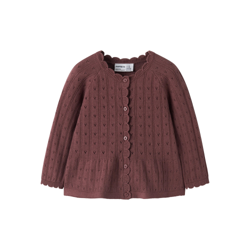 NAME IT Cardigan Oxenia Wild Ginger