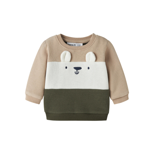 NAME IT Sweatshirt Osten Olive Night