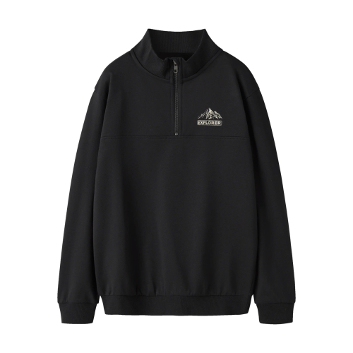 NAME IT Sweatshirt Half Zip Otto Black