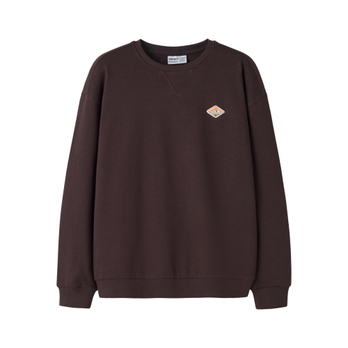 NAME IT Sweatshirt Olan Chocolate Plum